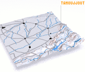 3d view of Tamoujjout