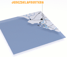 3d view of Jerez de la Frontera