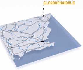 3d view of Gleann Fhaidhle