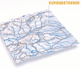 3d view of Espina de Tremor