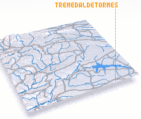 3d view of Tremedal de Tormes