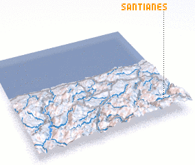 3d view of Santianes