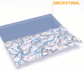 3d view of San Cristóbal