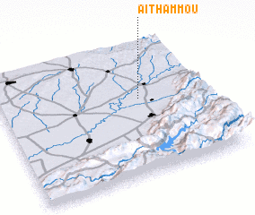 3d view of Aït Hammou