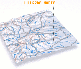 3d view of Villar del Monte