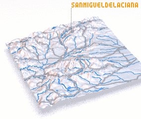 3d view of San Miguel de Laciana