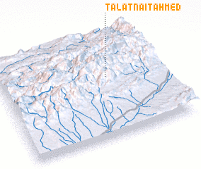 3d view of Talat nʼAït Ahmed