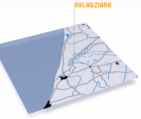 3d view of Oulad Ziane