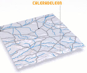 3d view of Calera de León