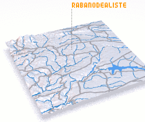 3d view of Rábano de Aliste