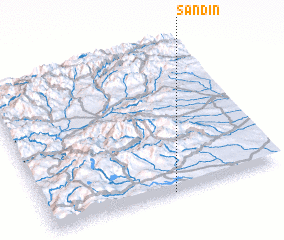 3d view of Sandín