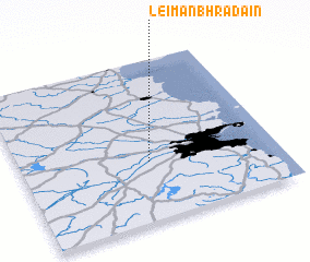 3d view of Léim an Bhradáin