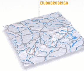 3d view of Ciudad-Rodrigo