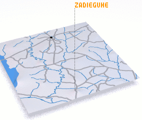 3d view of Zadiéguhé