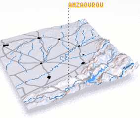 3d view of Amzaourou