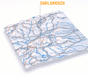 3d view of San Lorenzo