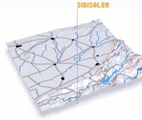 3d view of Sidi Salem