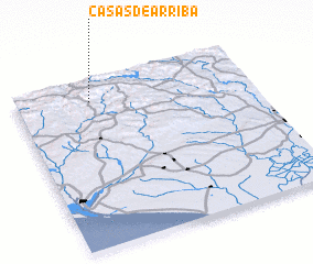 3d view of Casas de Arriba