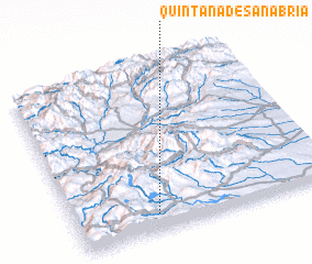 3d view of Quintana de Sanabria