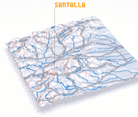 3d view of Santalla