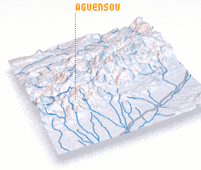 3d view of Aguensou