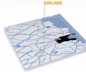 3d view of Dún Luáin