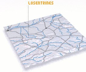 3d view of Los Entrines