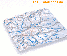 3d view of Sotillo de Sanabria