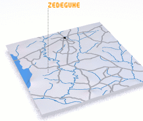 3d view of Zédéguhé