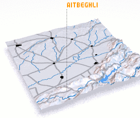 3d view of Aït Beghli