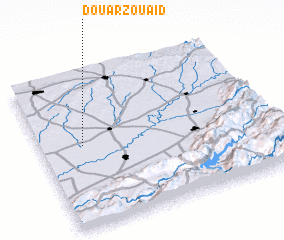 3d view of Douar Zouaïd