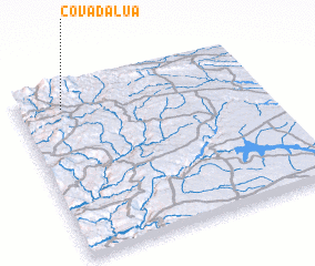 3d view of Cova da Lua