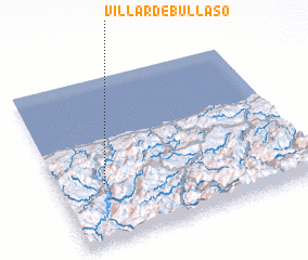 3d view of Villar de Bullaso