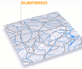 3d view of Vilar Formoso