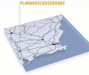 3d view of Flanderʼs Cross Roads