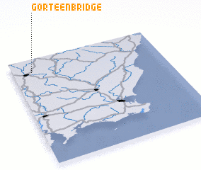 3d view of Gorteen Bridge