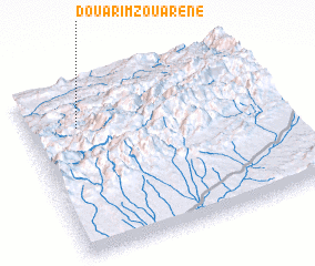 3d view of Douar Imzouarene