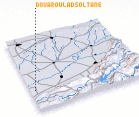 3d view of Douar Oulad Soltane
