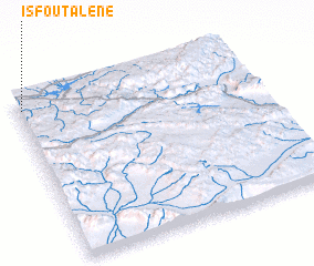 3d view of Isfoutalene