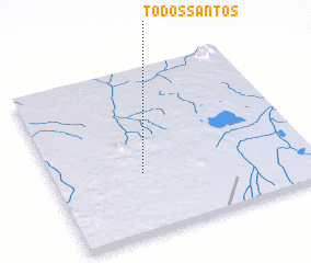 3d view of Todos Santos