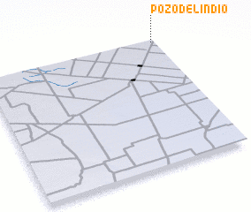 3d view of Pozo del Indio