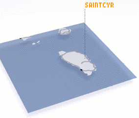 3d view of Saint Cyr