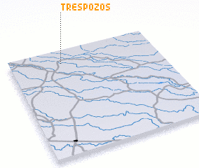 3d view of Tres Pozos