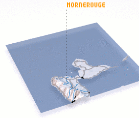 3d view of Morne Rouge