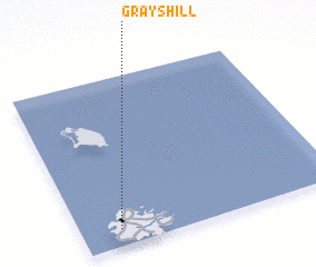3d view of Grays Hill