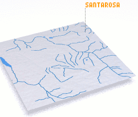 3d view of Santa Rosa