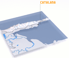 3d view of Catalana