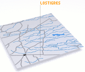 3d view of Los Tigres