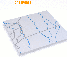 3d view of Monte Verde