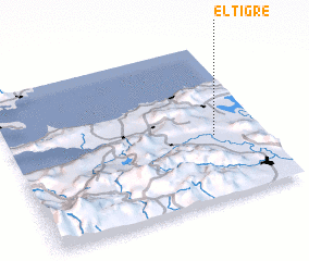 3d view of El Tigre